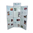 Low cost graphic panel exhibition folding kits