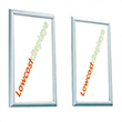 Exhibition and retail graphic poster frames